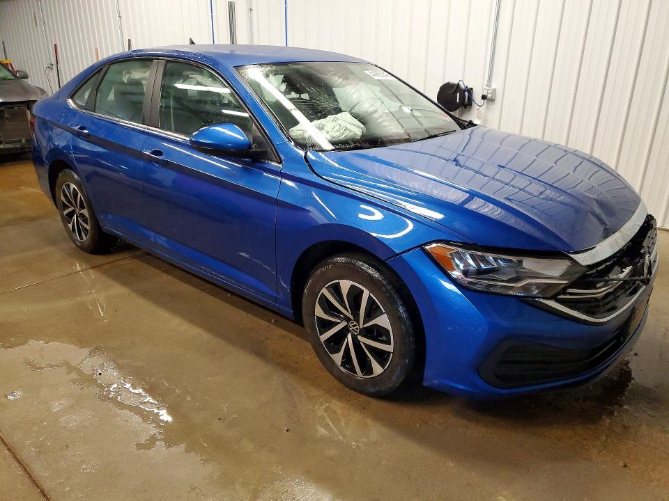41895846 :رقم المزاد ، 3VW5M7BU2RM041871 vin ، 2024 Volkswagen Jetta مزاد بيع