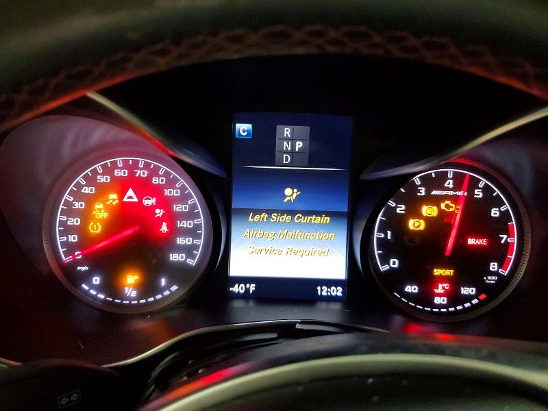 47248266 :رقم المزاد ، 55SWF6EB2HU190935 vin ، 2017 Mercedes-benz C مزاد بيع