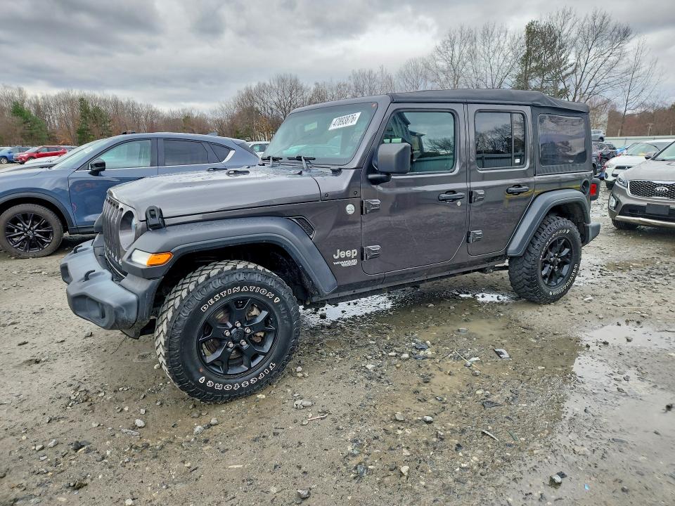 47893876 :رقم المزاد ، 1C4HJXDG0KW666775 vin ، 2019 Jeep Wrangler Unlimited مزاد بيع