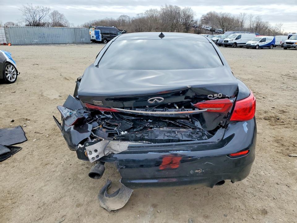 46227606 :رقم المزاد ، JN1BV7AP2FM338843 vin ، 2015 Infiniti Q50 مزاد بيع