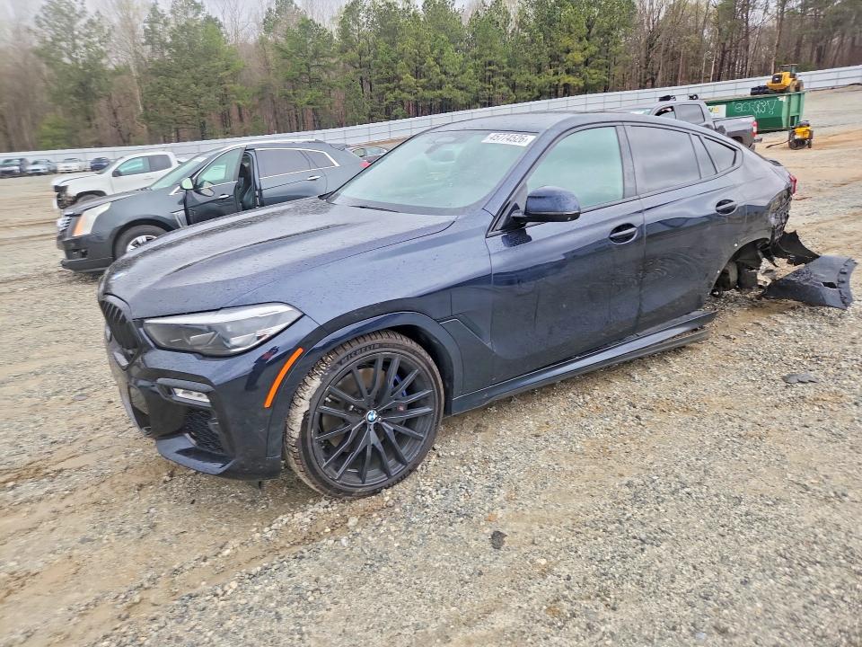 45774526 :رقم المزاد ، 5UXCY8C01M9F58300 vin ، 2021 Bmw X6 مزاد بيع