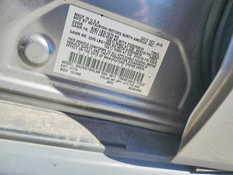 Продаж на аукціоні авто 2015 Mitsubishi Outlander Sport, vin: 4A4AP3AU6FE056614, номер лоту: 47036956