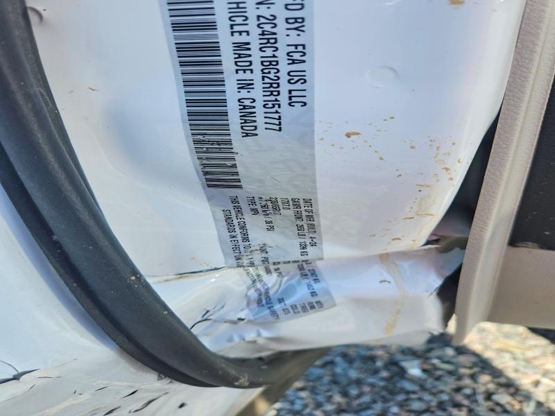 2024 Chrysler Pacifica მანქანა იყიდება აუქციონზე, vin: 2C4RC1BG2RR151777, აუქციონის ნომერი: 47416456