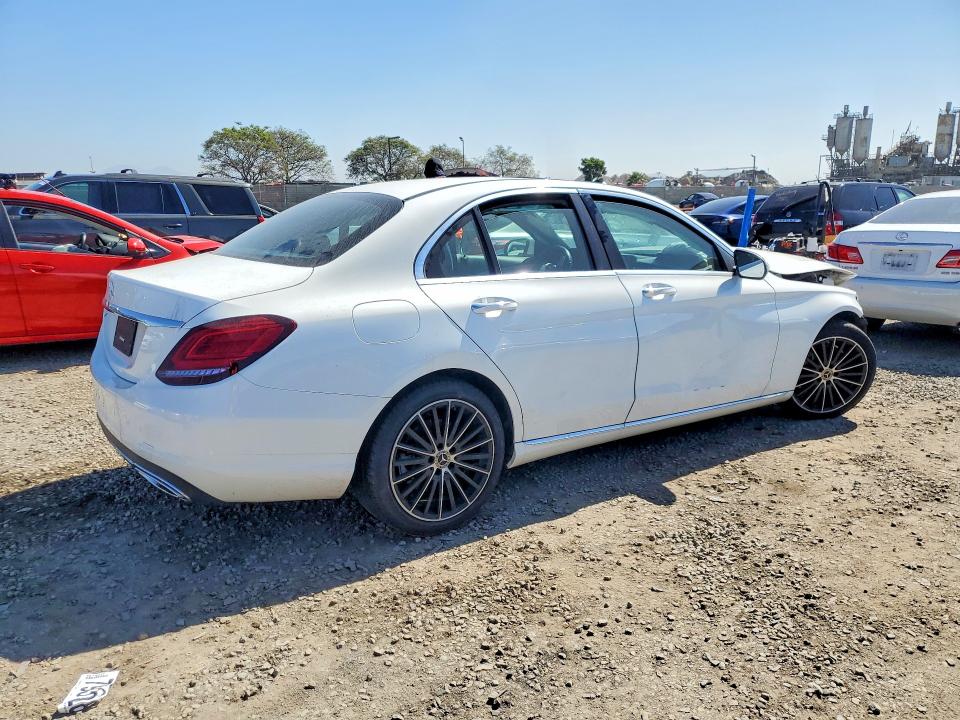 2021 Mercedes-benz C მანქანა იყიდება აუქციონზე, vin: W1KWF8DB2MR625493, აუქციონის ნომერი: 79707805