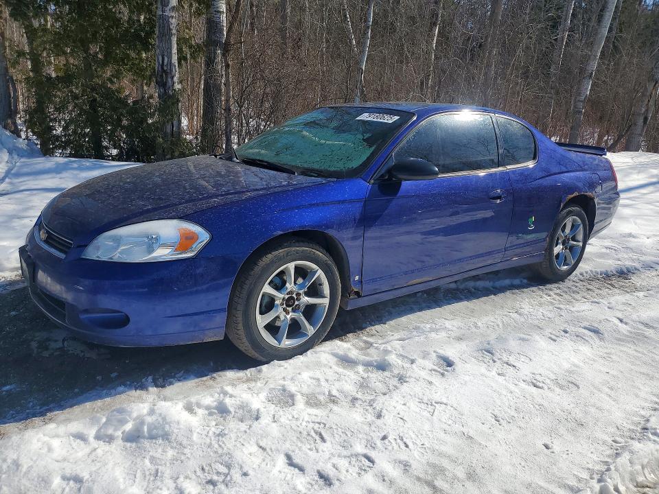 79180625 :رقم المزاد ، 2G1WK15N679308409 vin ، 2007 Chevrolet Monte Carlo مزاد بيع