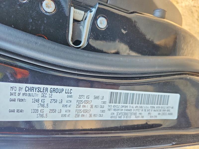 2013 Dodge Journey მანქანა იყიდება აუქციონზე, vin: 3C4PDCBB8DT597085, აუქციონის ნომერი: 46372946