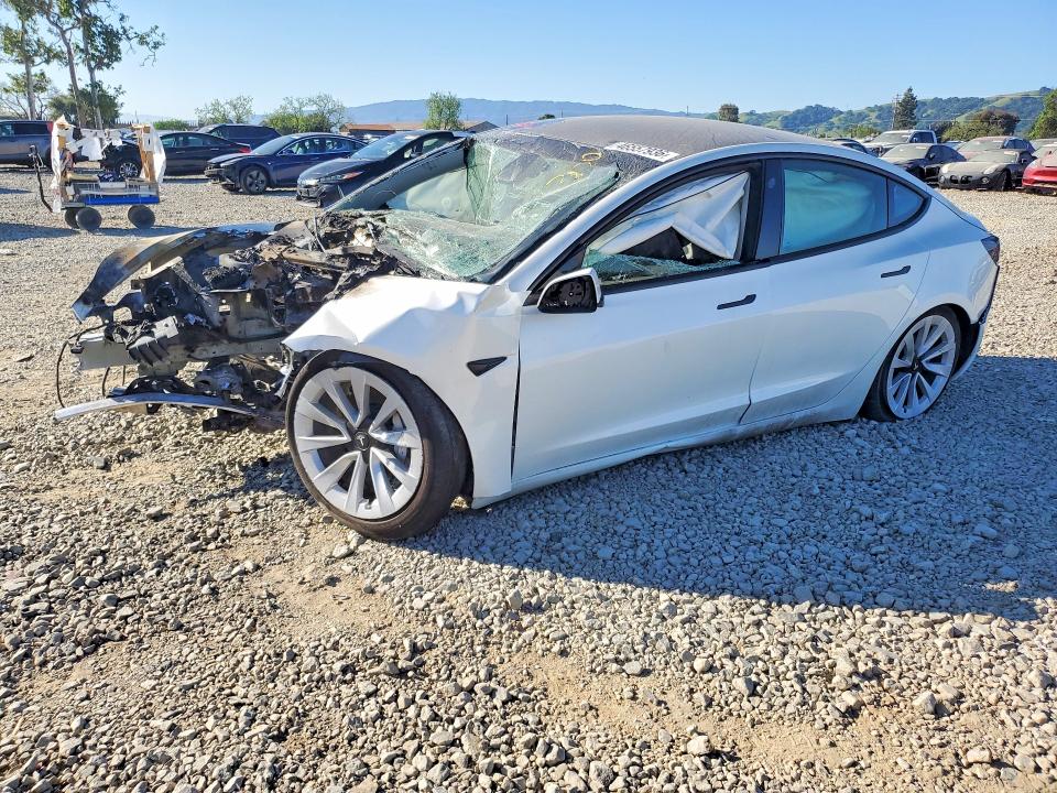 46557936 :رقم المزاد ، 5YJ3E1EA4PF422631 vin ، 2023 Tesla Model 3 مزاد بيع