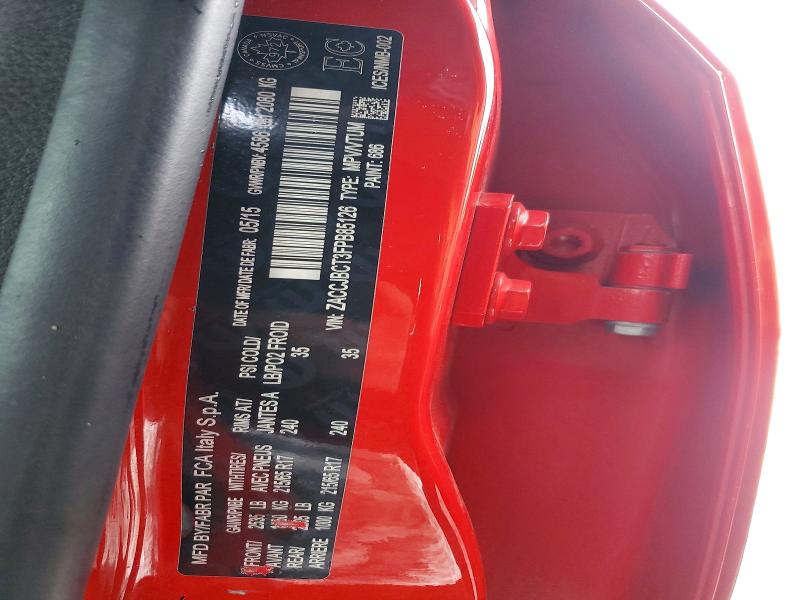 47105766 :رقم المزاد ، ZACCJBCT3FPB85126 vin ، 2015 Jeep Renegade مزاد بيع