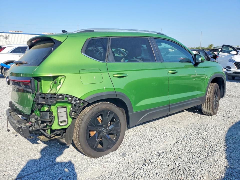 Продаж на аукціоні авто 2025 Volkswagen Taos, vin: 3VVEC7B26SM069071, номер лоту: 46532876