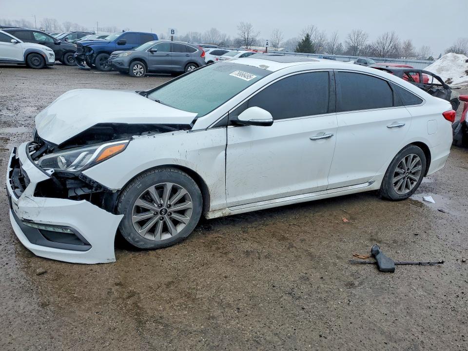 Auction sale of the 2017 Hyundai Sonata, vin: 5NPE34AF4HH547486, lot number: 79966495