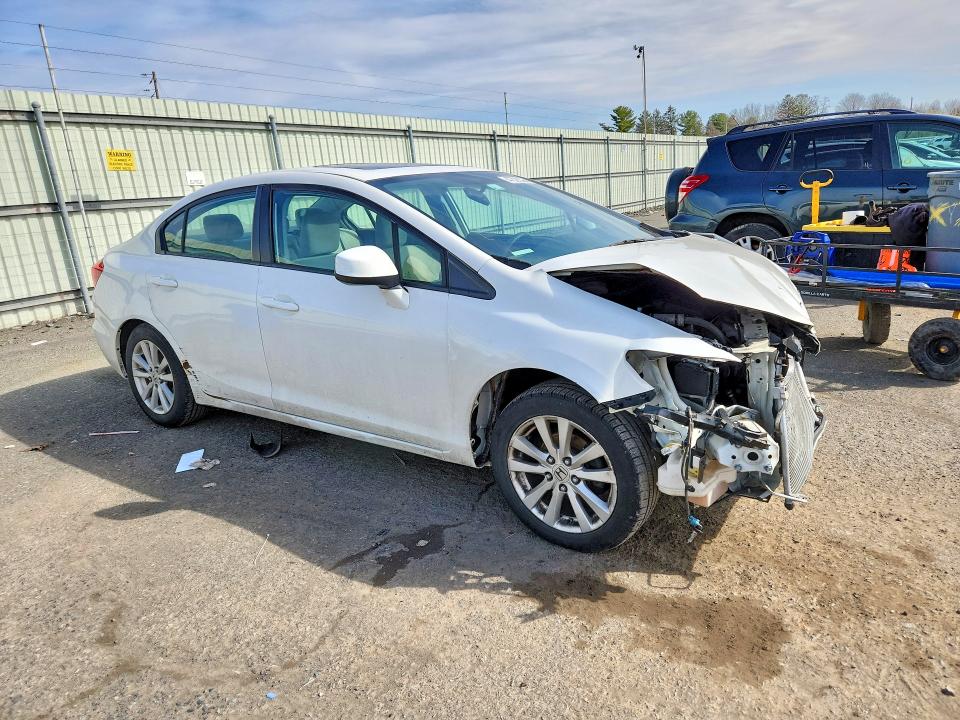 Продаж на аукціоні авто 2012 Honda Civic, vin: 2HGFB2F80CH606462, номер лоту: 47523526