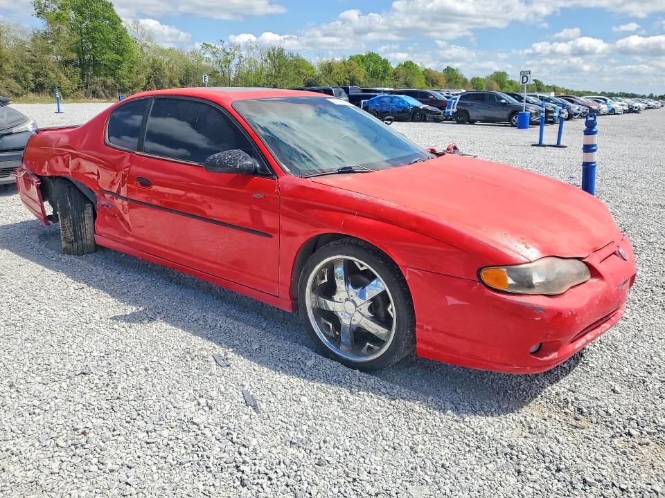 Aukcja sprzedaży 2002 Chevrolet Monte Carlo, vin: 2G1WX15K529267464, numer aukcji: 47451236