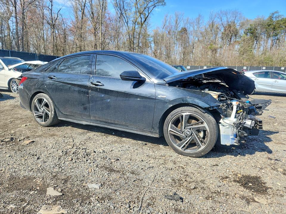 2023 Hyundai Elantra მანქანა იყიდება აუქციონზე, vin: KMHLR4AF6PU527097, აუქციონის ნომერი: 48214126