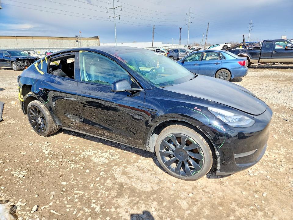 2022 Tesla Model Y მანქანა იყიდება აუქციონზე, vin: 7SAYGDEE6NA016142, აუქციონის ნომერი: 45588096