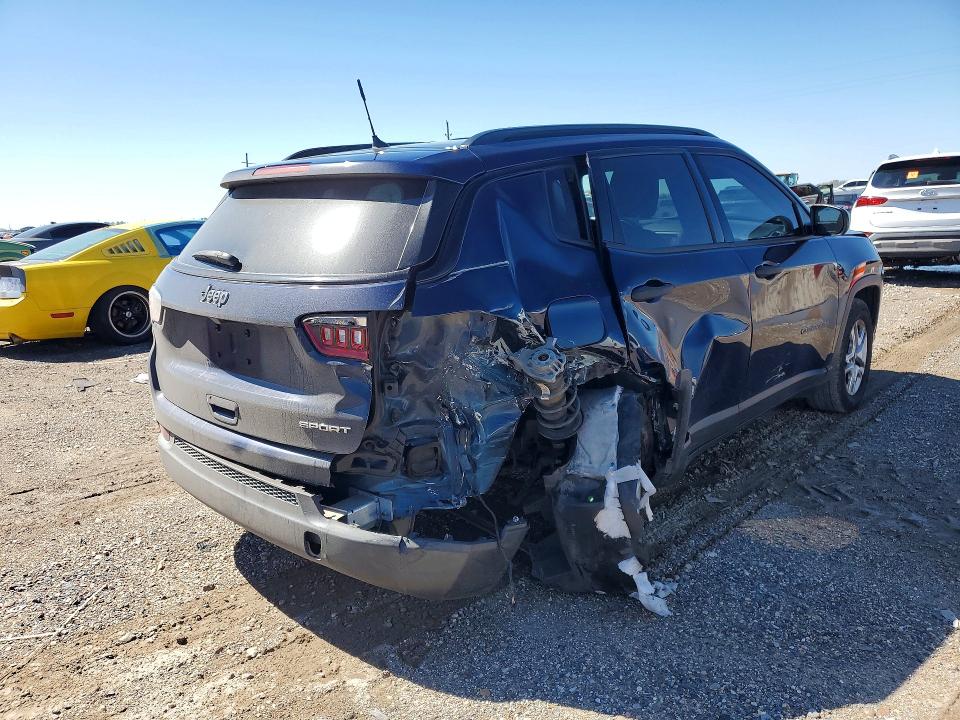 Продажа на аукционе авто 2018 Jeep Compass, vin: 3C4NJCAB4JT462909, номер лота: 45683846