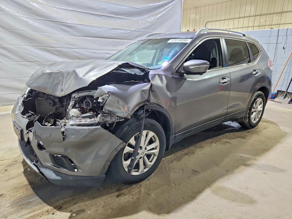 47618696 :رقم المزاد ، 5N1AT2MK2EC808676 vin ، 2014 Nissan Rogue مزاد بيع