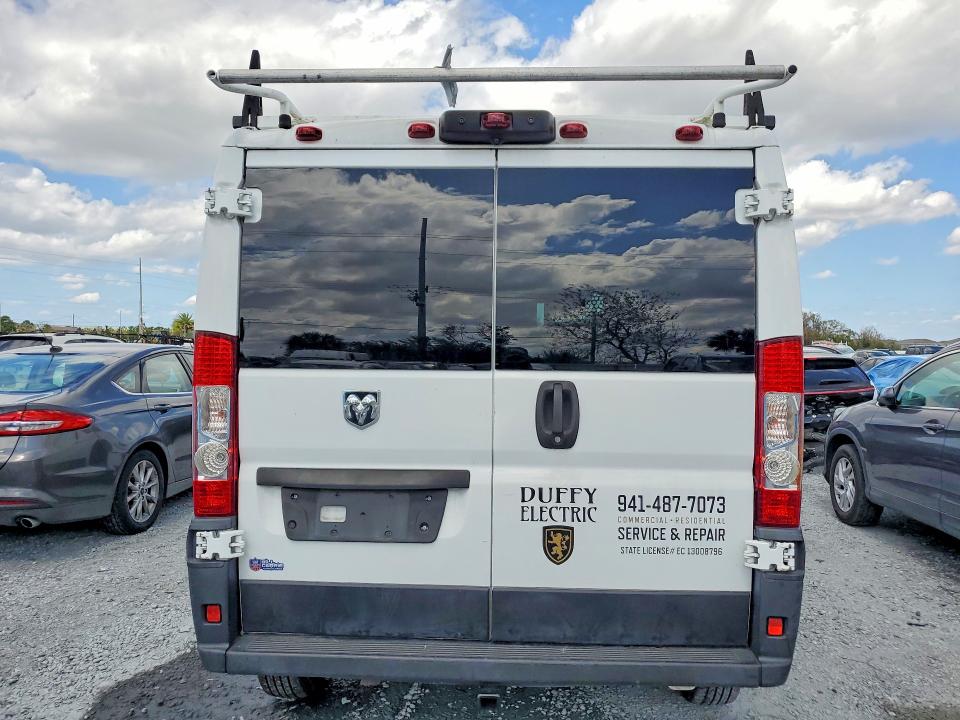 78983365 :رقم المزاد ، 3C6TRVAG9KE501918 vin ، 2019 Ram Promaster 1500 مزاد بيع