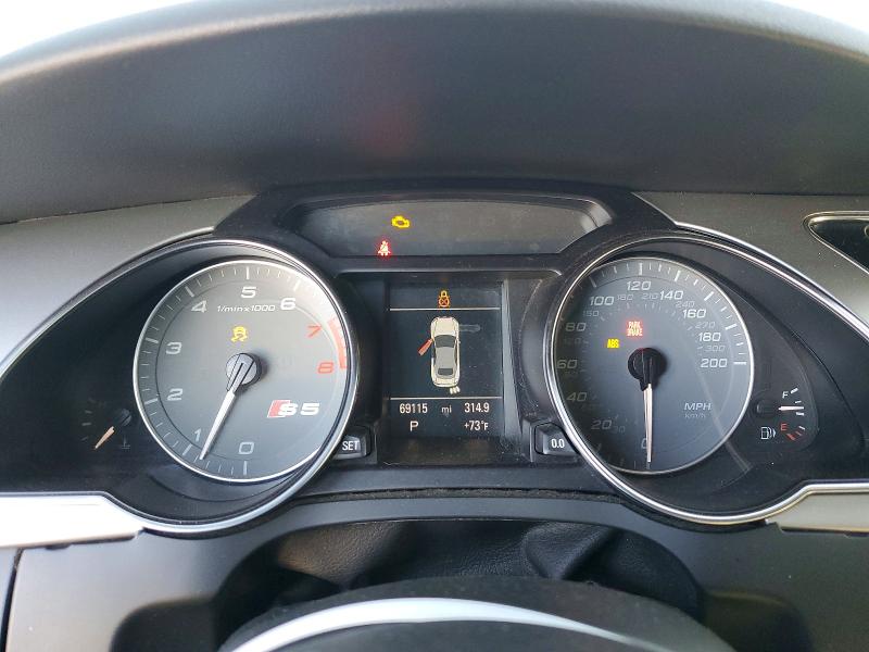 Продажа на аукционе авто 2012 Audi S5, vin: WAUCGAFH8CN006385, номер лота: 45503946