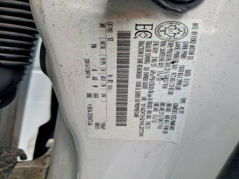 Aukcja sprzedaży 2017 Ford Focus, vin: 1FADP3H21HL207386, numer aukcji: 47863956