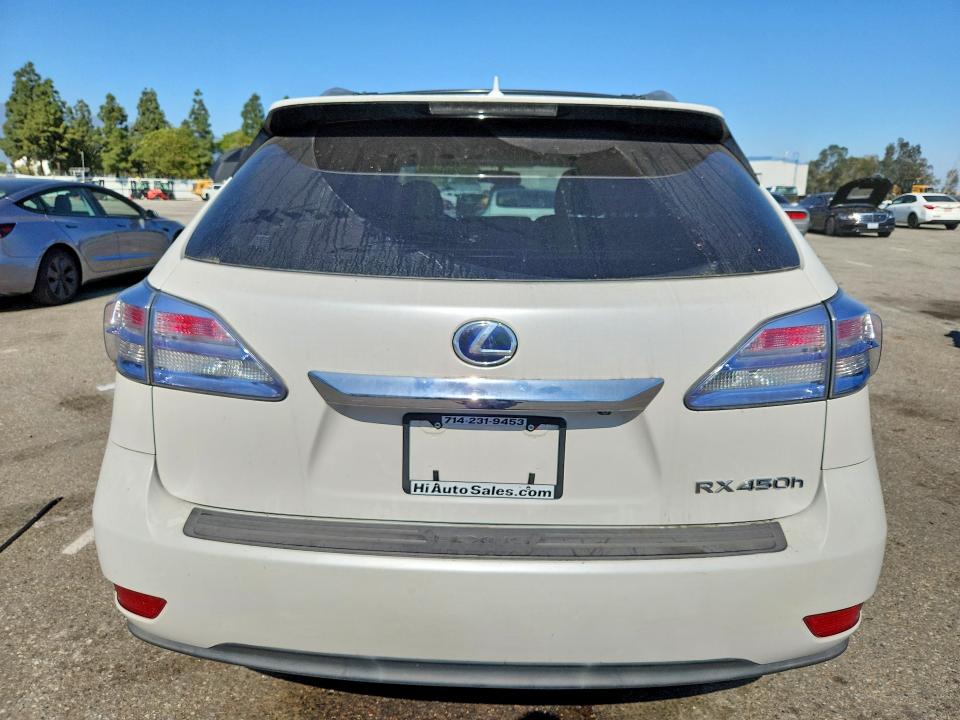 47006316 :رقم المزاد ، JTJBC1BA6C2433825 vin ، 2012 Lexus Rx 450h مزاد بيع