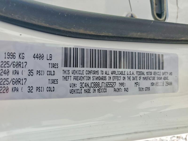 Aukcja sprzedaży 2018 Jeep Compass, vin: 3C4NJCBB8JT165527, numer aukcji: 47070686