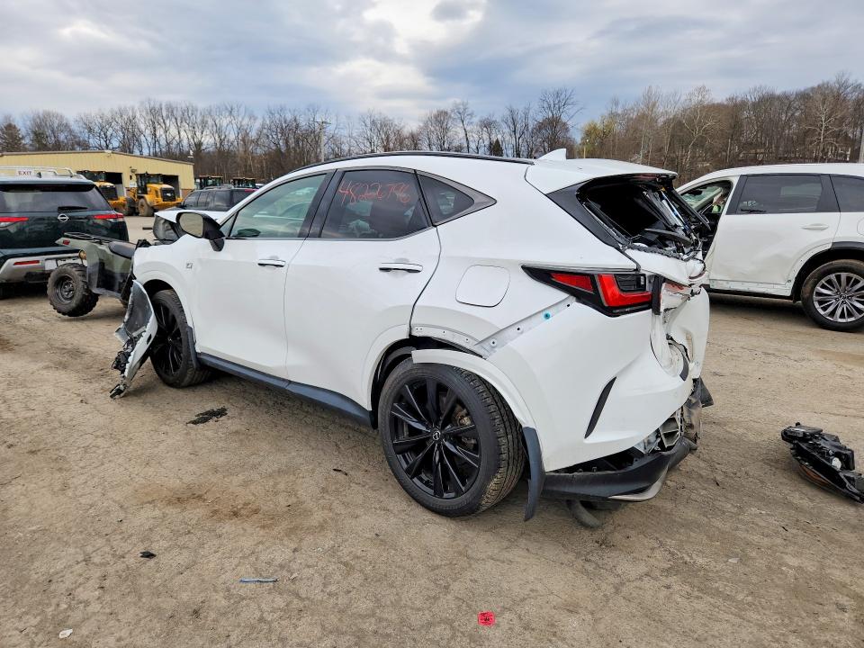 2025 Lexus Nx 350 მანქანა იყიდება აუქციონზე, vin: 2T2KGCEZ2SC072710, აუქციონის ნომერი: 48226796