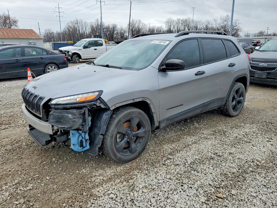 2017 Jeep Cherokee მანქანა იყიდება აუქციონზე, vin: 1C4PJLAB1HW661882, აუქციონის ნომერი: 41715916