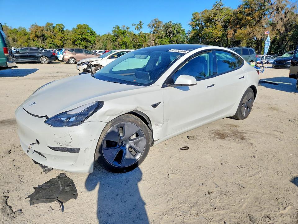 Auction sale of the 2022 Tesla Model 3, vin: 5YJ3E1EB6NF205474, lot number: 47038506