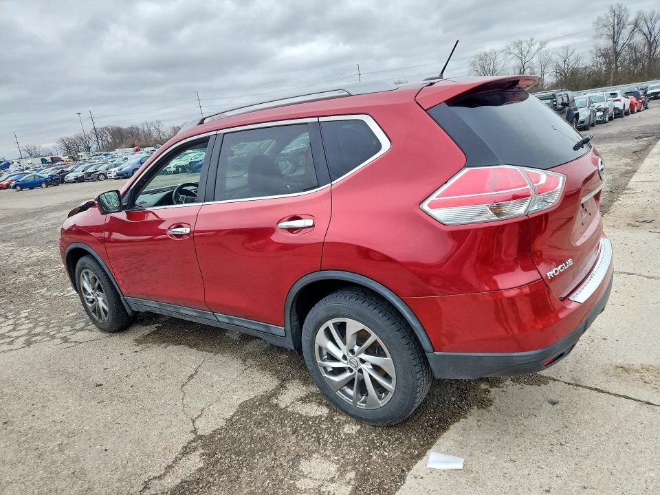 47725026 :رقم المزاد ، 5N1AT2MV0FC922624 vin ، 2015 Nissan Rogue مزاد بيع
