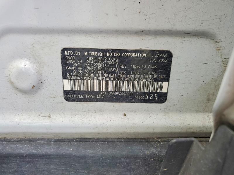 79465165 :رقم المزاد ، JA4ATUAA9PZ002999 vin ، 2023 Mitsubishi Eclipse Cross مزاد بيع