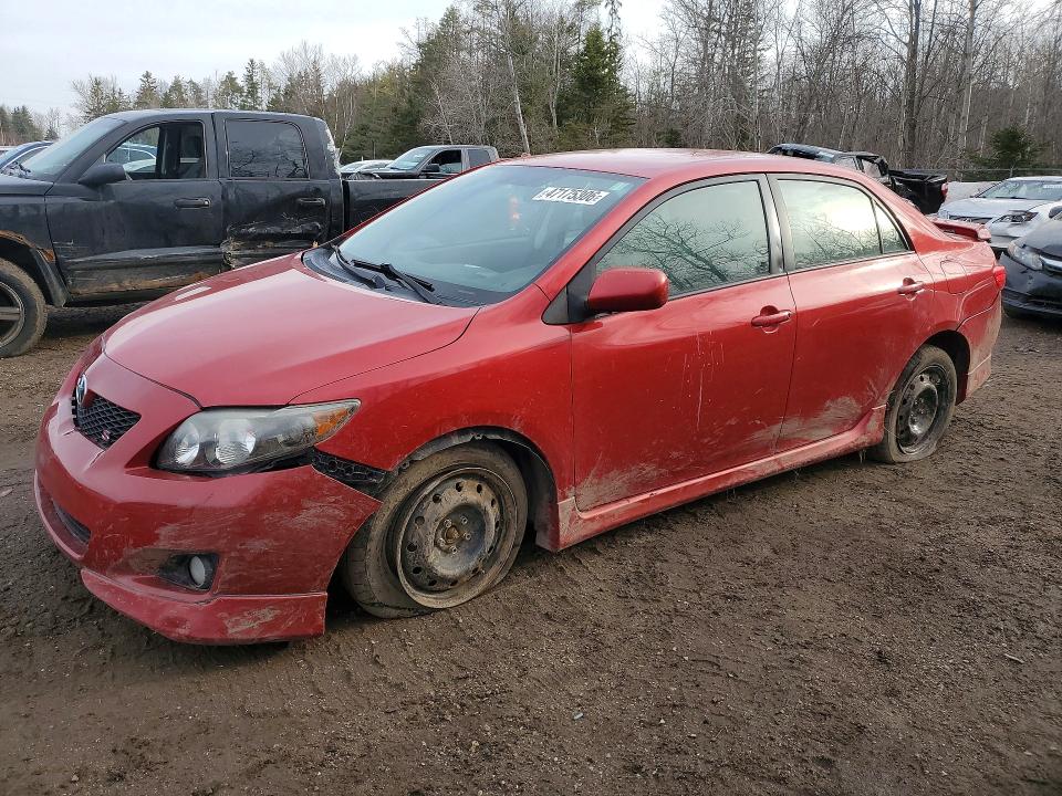 2009 Toyota Corolla მანქანა იყიდება აუქციონზე, vin: 2T1BU40E39C137792, აუქციონის ნომერი: 47175306