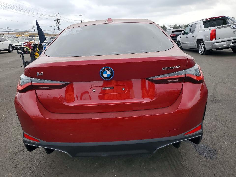 Aukcja sprzedaży 2025 Bmw I4, vin: WBY23HD08SFV73106, numer aukcji: 48075596