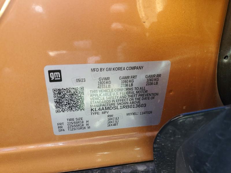 Продаж на аукціоні авто 2024 Buick Encore Gx, vin: KL4AMDSL1RB013603, номер лоту: 46953006