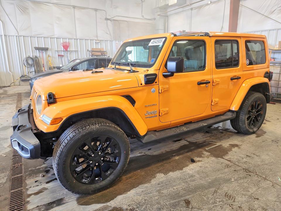 Продаж на аукціоні авто 2021 Jeep Wrangler Unlimited, vin: 1C4JJXP60MW643522, номер лоту: 46648906