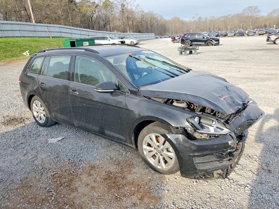 2017 Volkswagen Golf მანქანა იყიდება აუქციონზე, vin: 3VW017AU9HM539150, აუქციონის ნომერი: 41815886