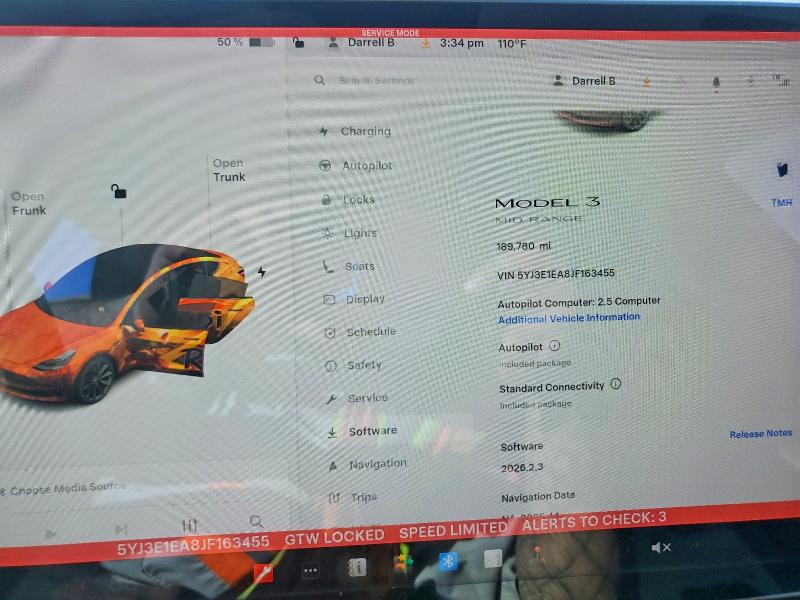 Продажа на аукционе авто 2018 Tesla Model 3, vin: 5YJ3E1EA8JF163455, номер лота: 47071636