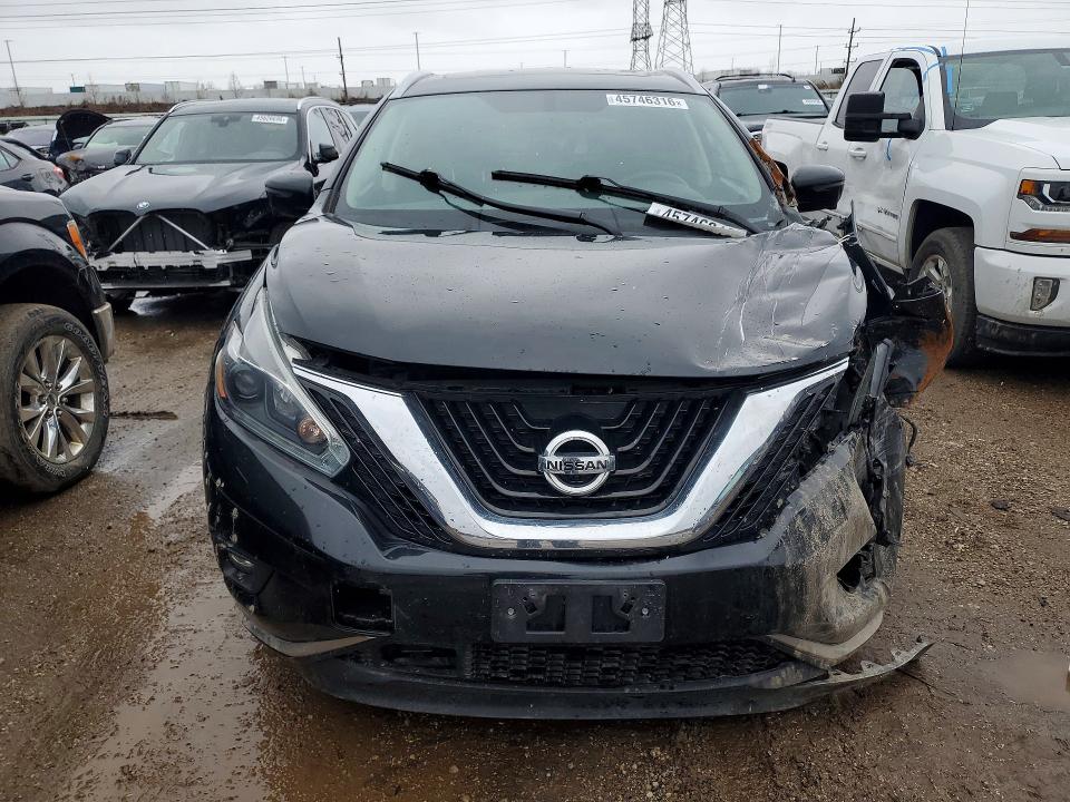 Aukcja sprzedaży 2018 Nissan Murano, vin: 5N1AZ2MH4JN108840, numer aukcji: 45746316