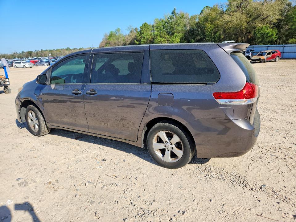 Продажа на аукционе авто 2011 Toyota Sienna, vin: 5TDKA3DCXBS001202, номер лота: 45512476