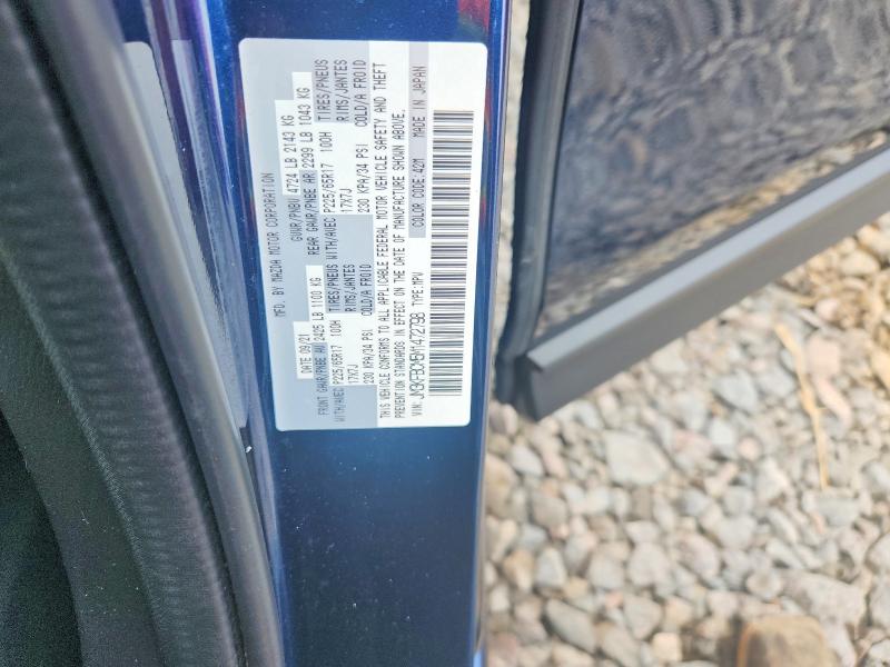 Aukcja sprzedaży 2021 Mazda Cx-5, vin: JM3KFBCM5M1472798, numer aukcji: 42017156