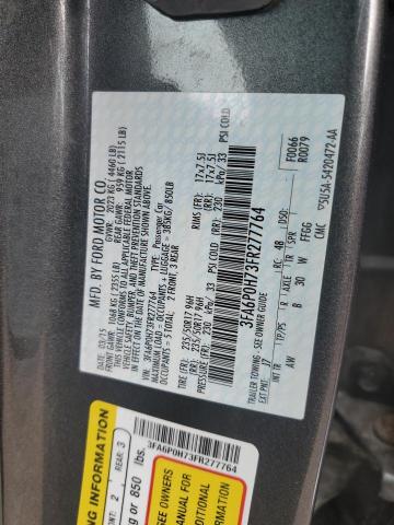 2015 Ford Fusion Se მანქანა იყიდება აუქციონზე, vin: 3FA6P0H73FR277764, აუქციონის ნომერი: 49202433