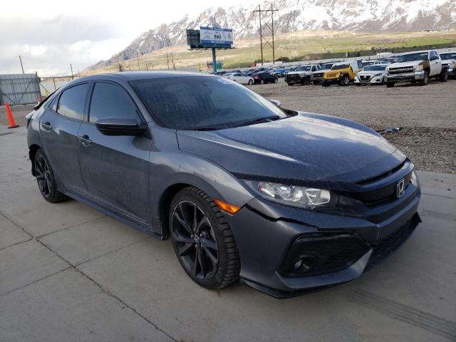 49235043 :رقم المزاد ، SHHFK7H44JU233496 vin ، 2018 Honda Civic Sport مزاد بيع
