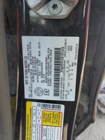 2016 Ford Fusion Se მანქანა იყიდება აუქციონზე, vin: 3FA6P0T91GR181626, აუქციონის ნომერი: 49447223