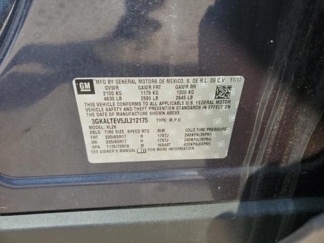 Aukcja sprzedaży 2018 Gmc Terrain Sle, vin: 3GKALTEV5JL212175, numer aukcji: 47939703