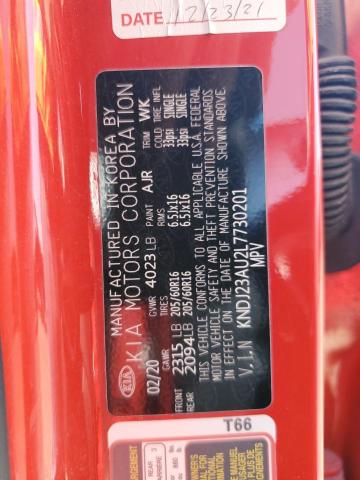 50467493 :رقم المزاد ، KNDJ23AU2L7730201 vin ، 2020 Kia Soul Lx مزاد بيع