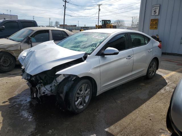2018 Hyundai Elantra Sel მანქანა იყიდება აუქციონზე, vin: 5NPD84LF2JH340871, აუქციონის ნომერი: 48771223