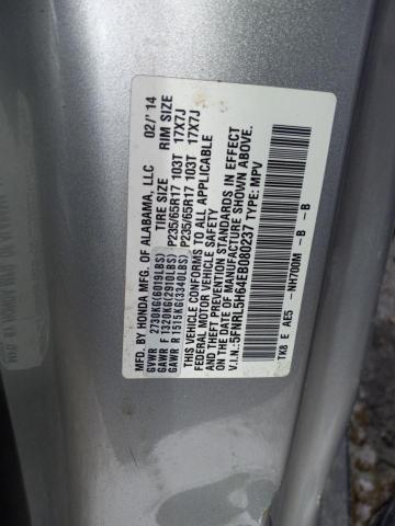 Продажа на аукционе авто 2014 Honda Odyssey Exl, vin: 5FNRL5H64EB080237, номер лота: 50695953
