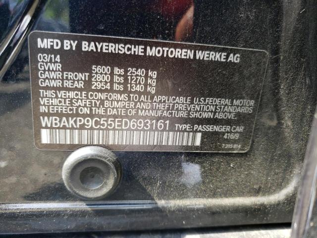 2014 Bmw 550 Xi მანქანა იყიდება აუქციონზე, vin: WBAKP9C55ED693161, აუქციონის ნომერი: 50307433