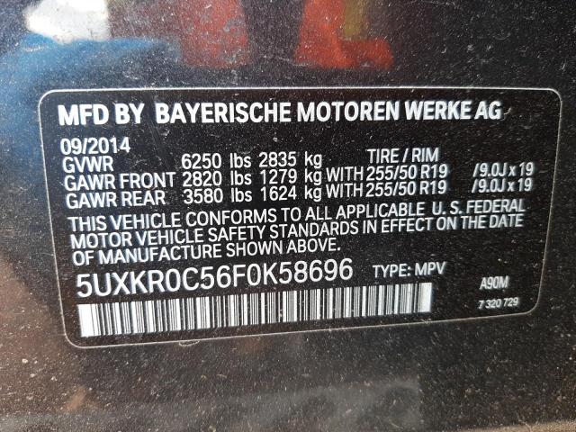 Aukcja sprzedaży 2015 Bmw X5 Xdrive35i, vin: 5UXKR0C56F0K58696, numer aukcji: 49344013