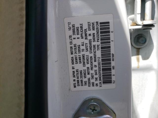 49629273 :رقم المزاد ، JH4CU2F65DC002712 vin ، 2013 Acura Tsx Tech مزاد بيع