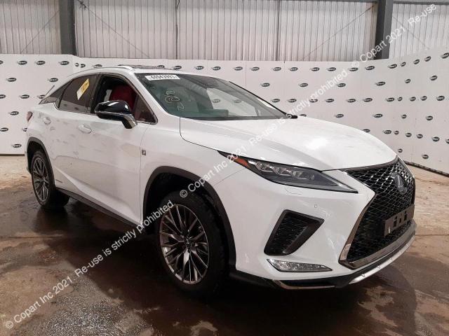 Aukcja sprzedaży 2019 Lexus Rx 450h F, vin: JTJBGMCA802052493, numer aukcji: 44943993